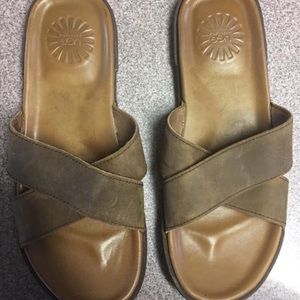 Men’s Ugg sandals. Size 9.
